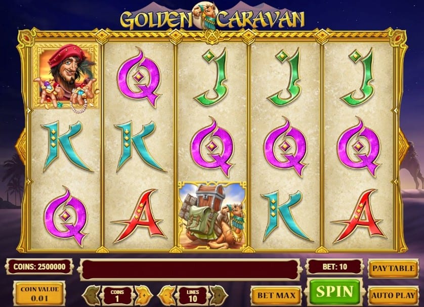 Ingyenes játék Golden Caravan