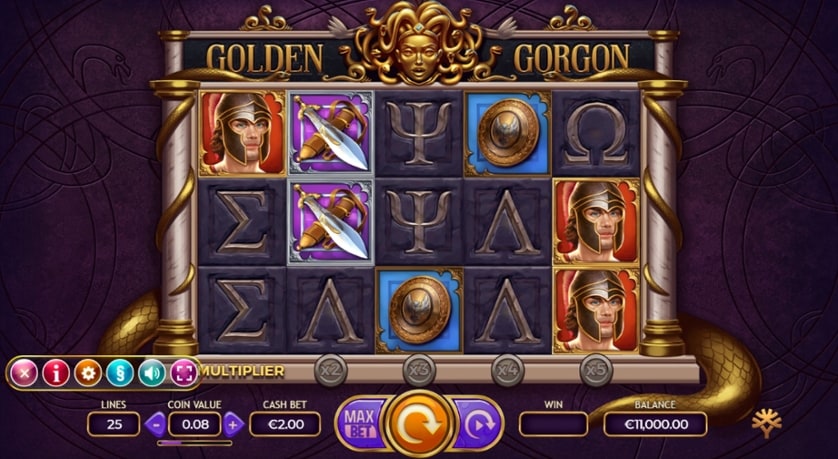 Ingyenes játék Golden Gorgon