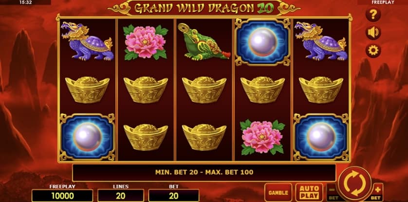 Ingyenes játék Grand Wild Dragon 20