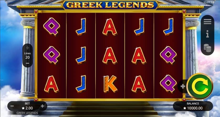 Ingyenes játék Greek Legends