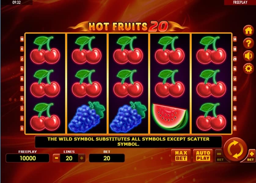 Ingyenes játék Hot Fruits 20