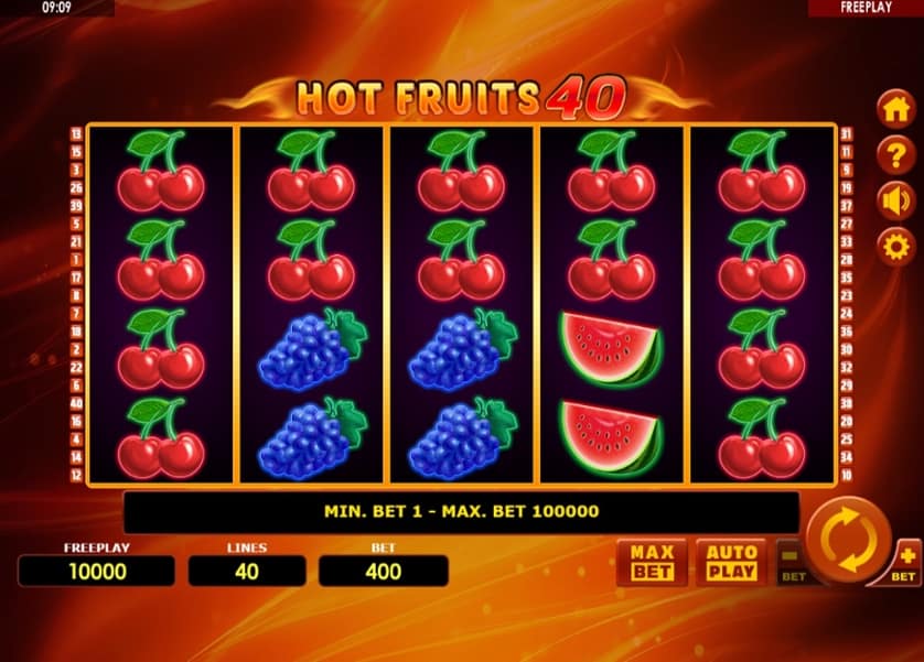 Ingyenes játék Hot Fruits 40