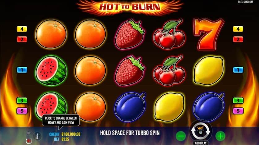 Ingyenes játék Hot to Burn