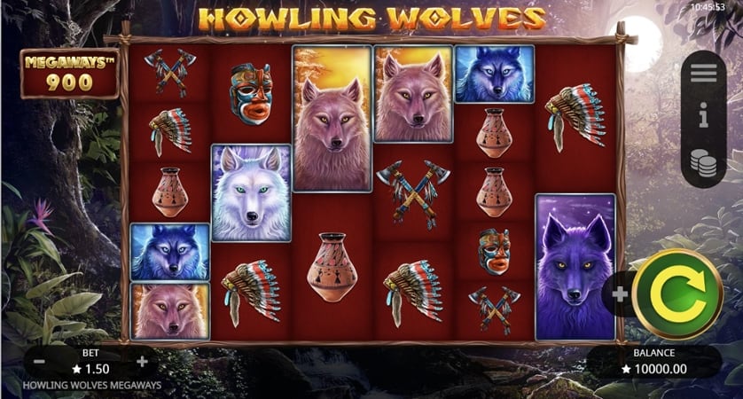 Ingyenes játék Howling Wolves Megaways