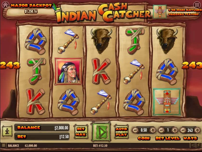 Ingyenes játék Indian Cash Catcher