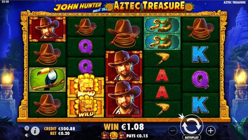 Ingyenes játék John Hunter and the Aztec Treasure