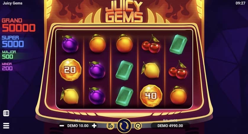 Ingyenes játék Juicy Gems