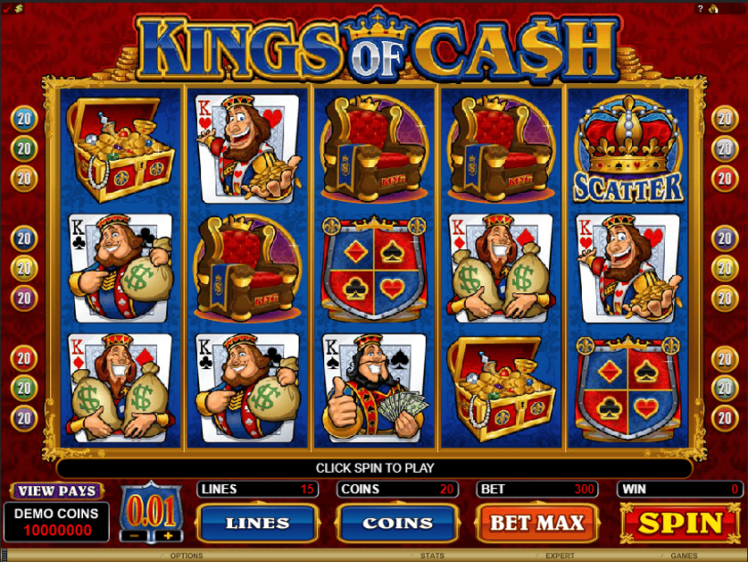 Ingyenes játék Kings of Cash