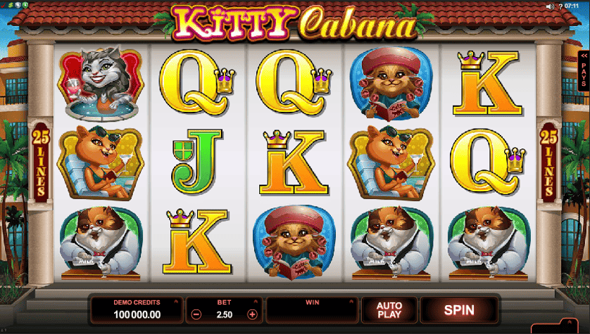 Ingyenes játék Kitty Cabana