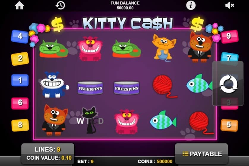 Ingyenes játék Kitty Cash
