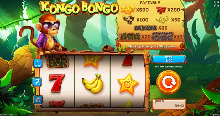 Ingyenes játék Kongo Bongo