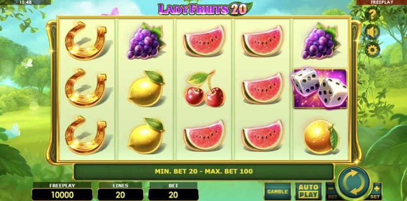 Ingyenes játék Lady Fruits 20
