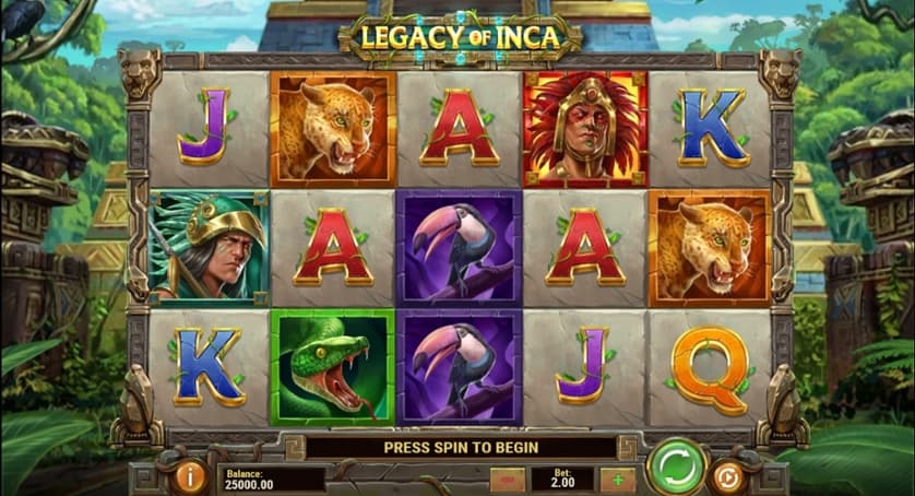 Ingyenes játék Legacy of Inca