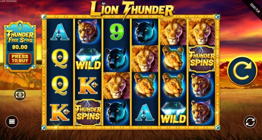 Ingyenes játék Lion Thunder