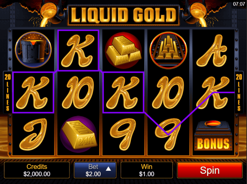 Ingyenes játék Liquid Gold