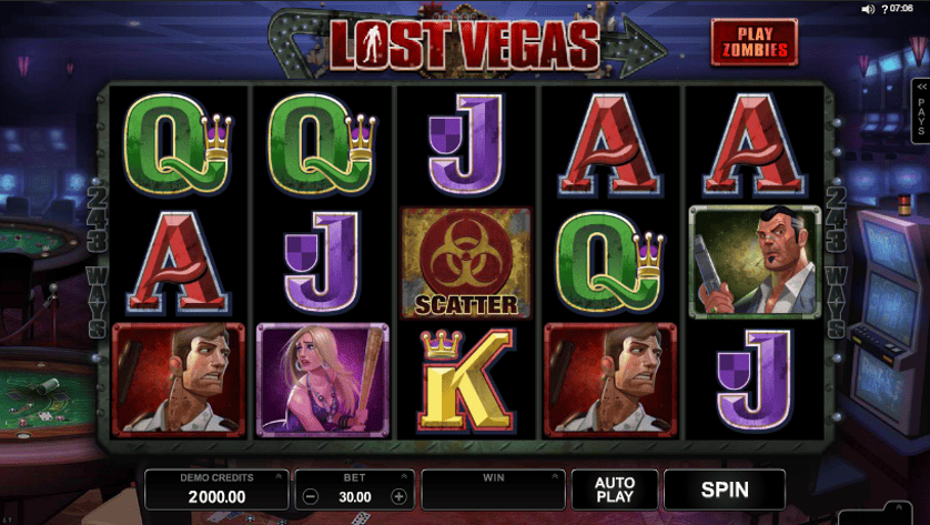 Ingyenes játék Lost Vegas