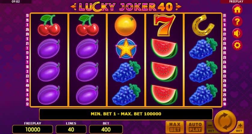 Ingyenes játék Lucky Joker 40