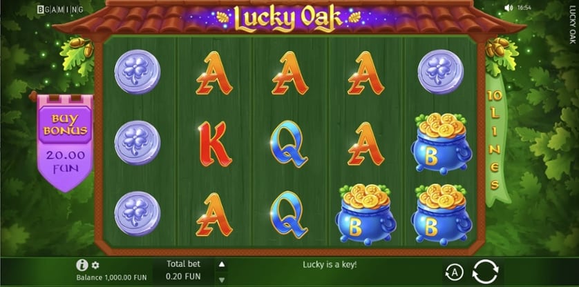 Ingyenes játék Lucky Oak