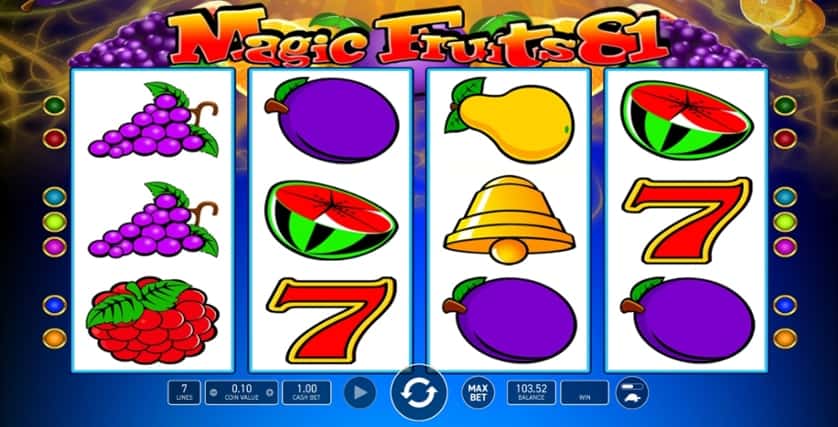Ingyenes játék Magic Fruits 81