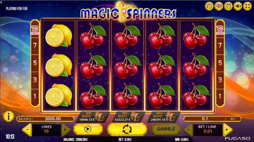 Ingyenes játék Magic Spinners