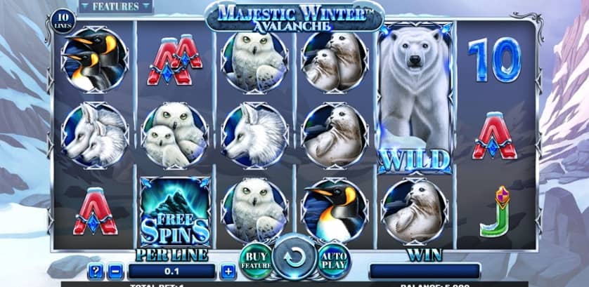Ingyenes játék Majestic Winter: Avalanche
