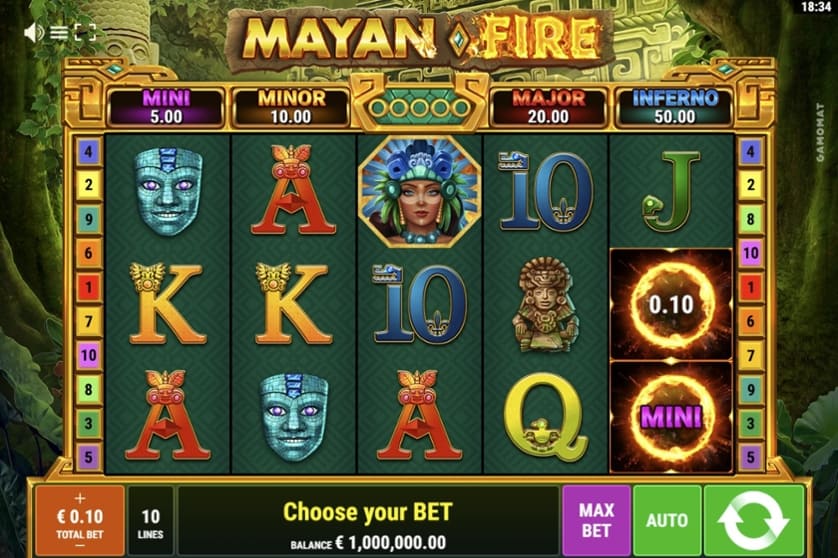Ingyenes játék Mayan Fire