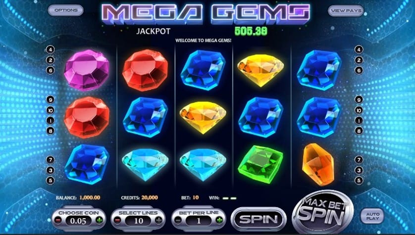 Ingyenes játék Mega Gems