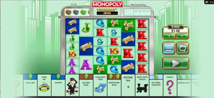 Ingyenes játék Monopoly Megaways