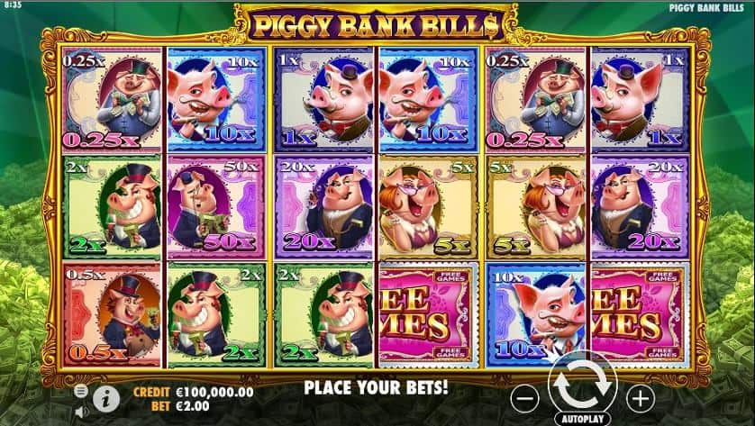 Ingyenes játék Piggy Bank Bills