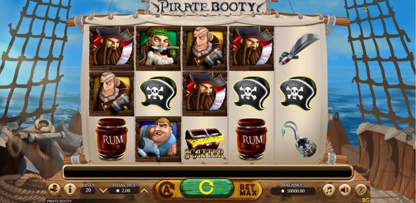 Ingyenes játék Pirate Booty
