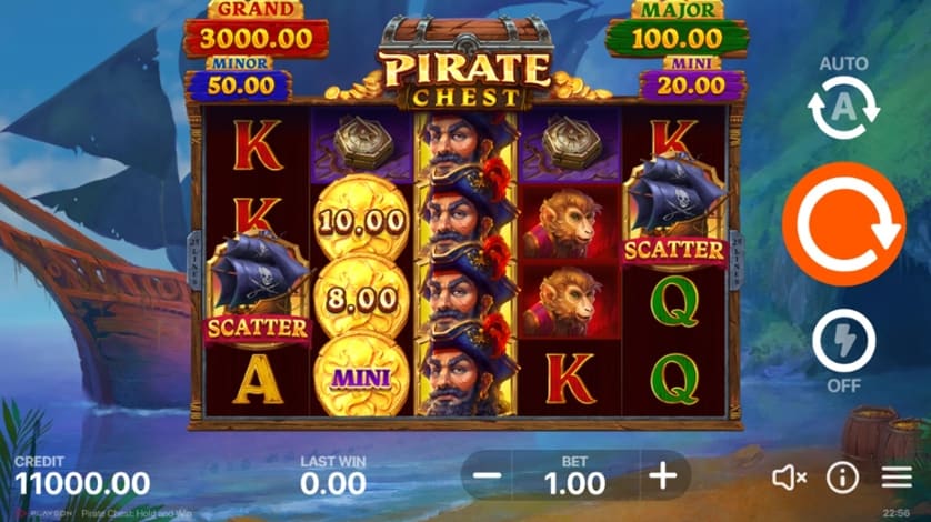 Ingyenes játék Pirate Chest
