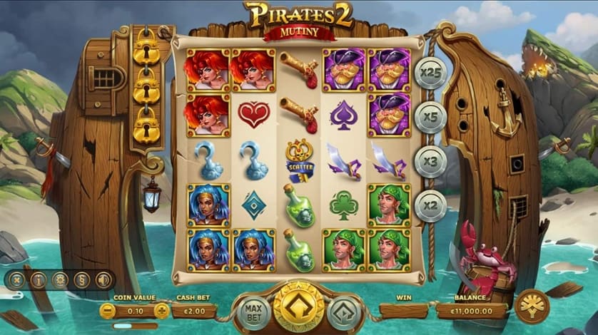 Ingyenes játék Pirates 2 Mutiny