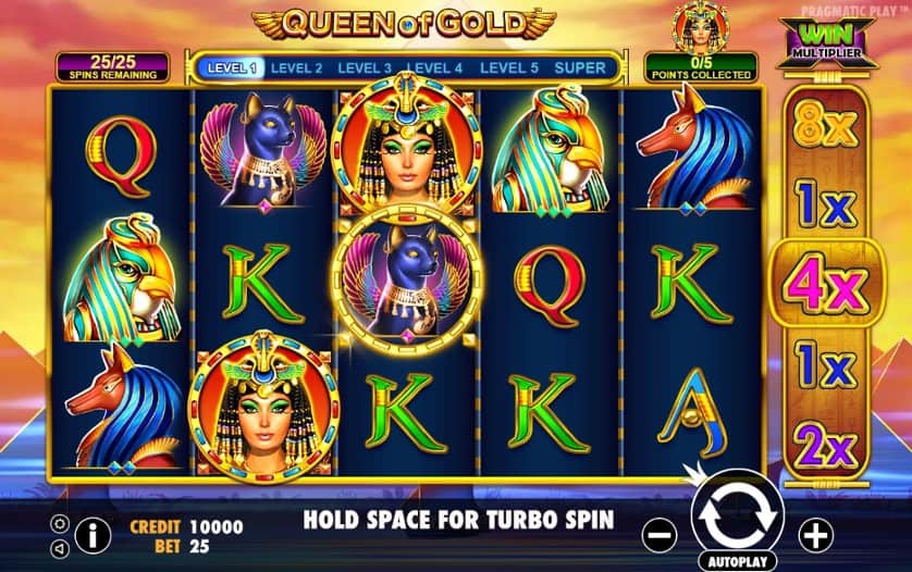 Ingyenes játék Queen of gold