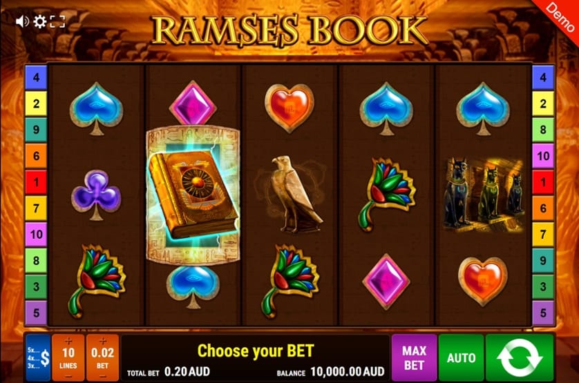 Ingyenes játék Ramses Book