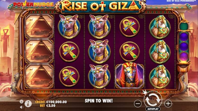 Ingyenes játék Rise of Giza PowerNudge