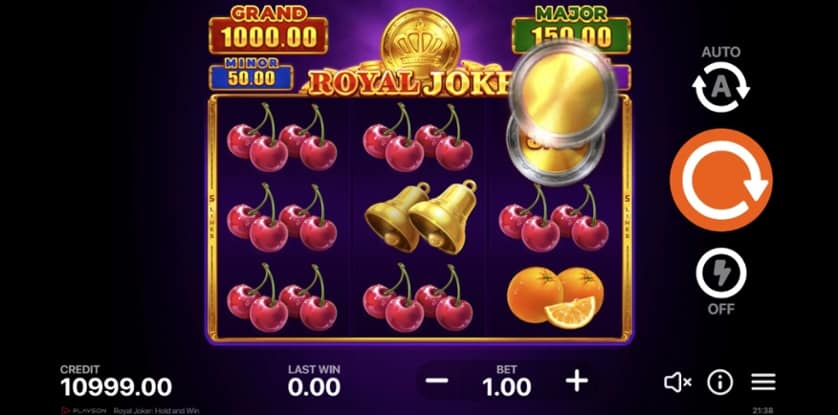 Ingyenes játék Royal Joker: Hold and Win