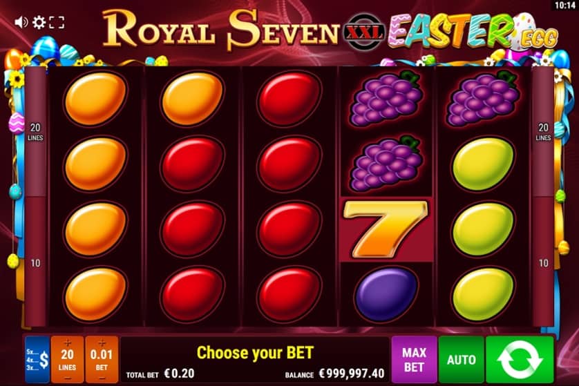 Ingyenes játék Royal Seven XXL – Easter Egg