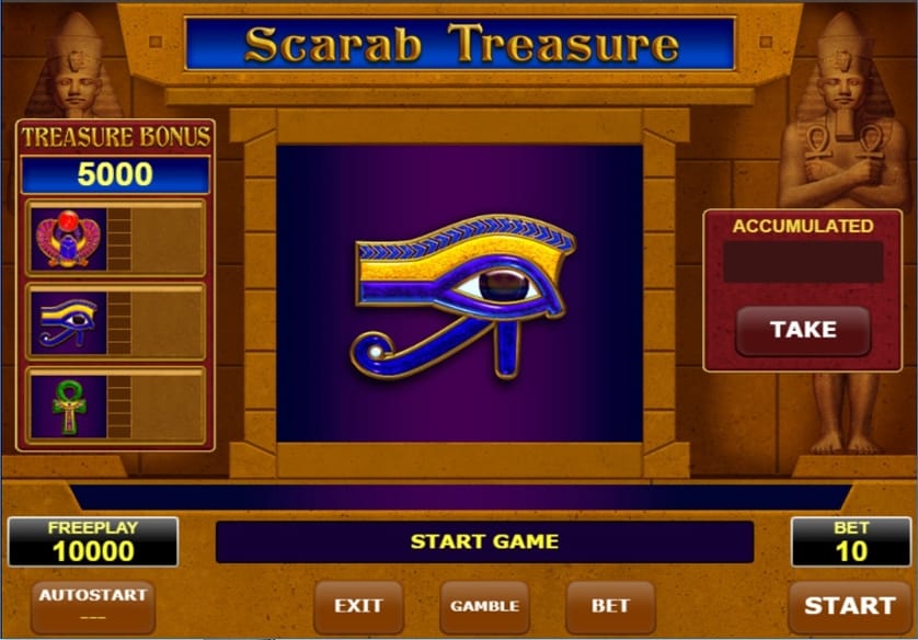 Ingyenes játék Scarab Treasure