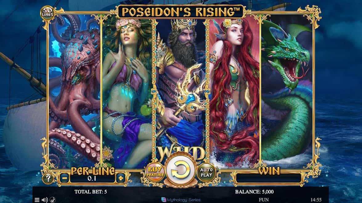 Poseidon’s Rising - Spinomenal
