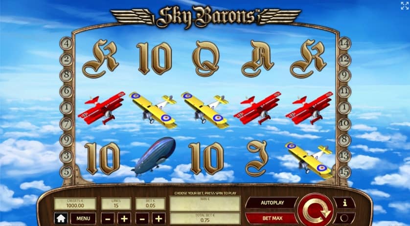 Ingyenes játék Sky Barons