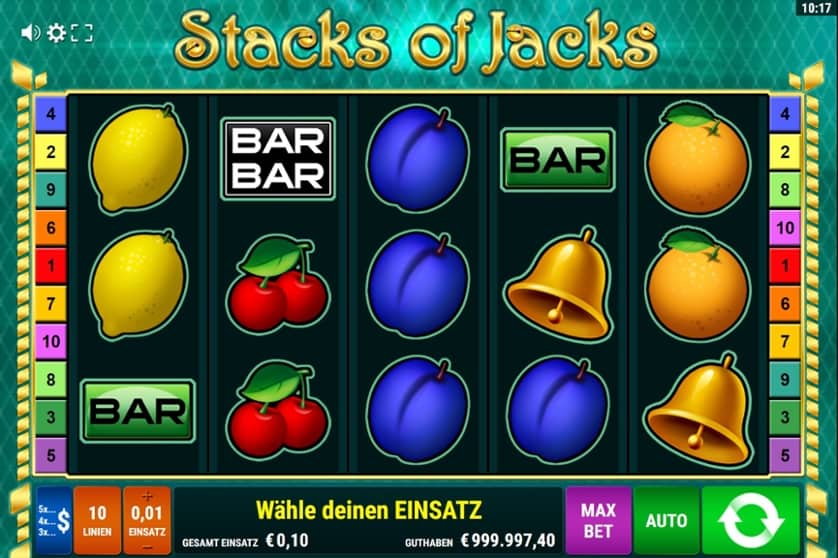 Ingyenes játék Stacks of Jacks
