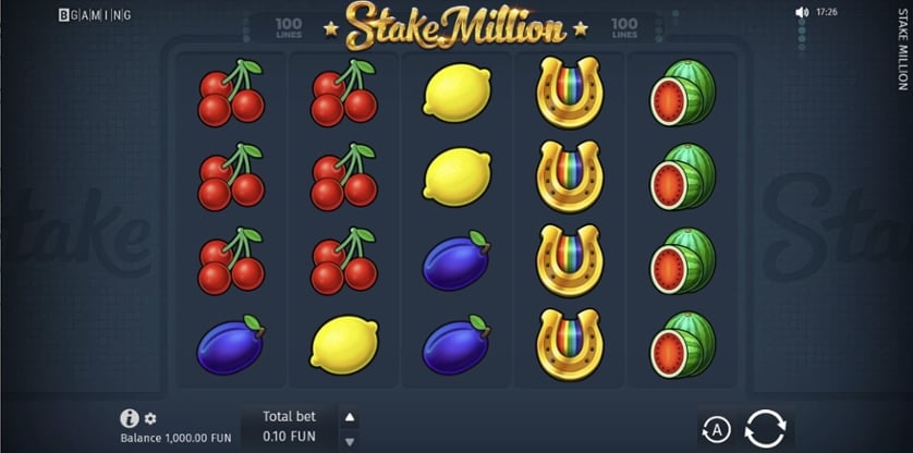 Ingyenes játék Stake Million