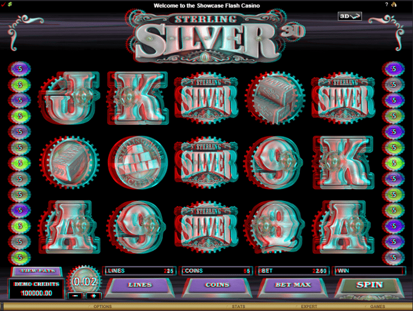 Ingyenes játék Sterling Silver 3D
