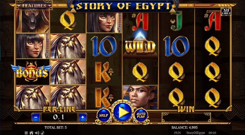 Ingyenes játék Story of Egypt