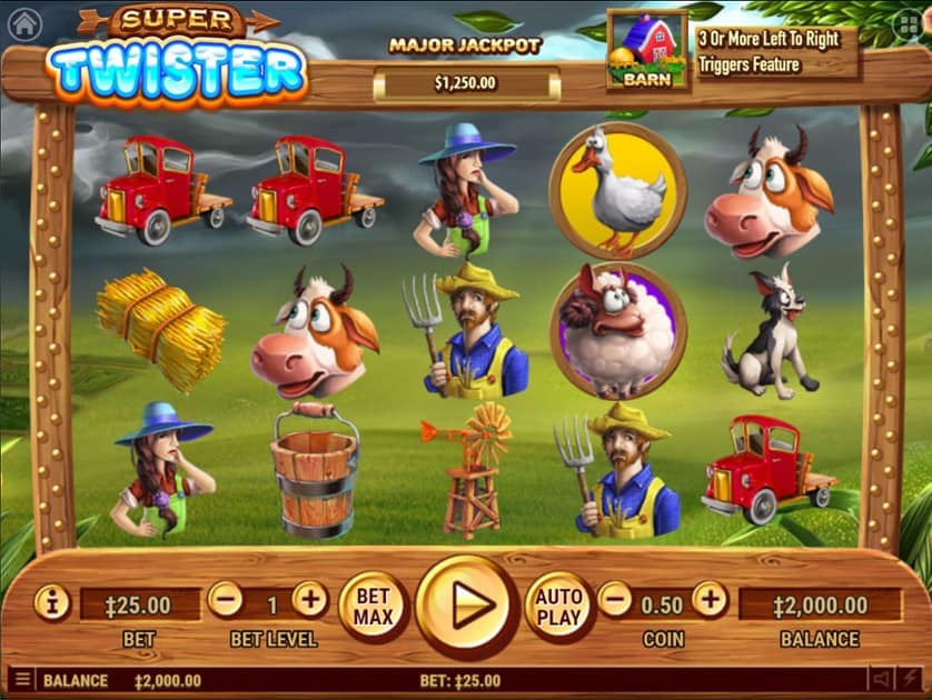 Ingyenes játék Super Twister