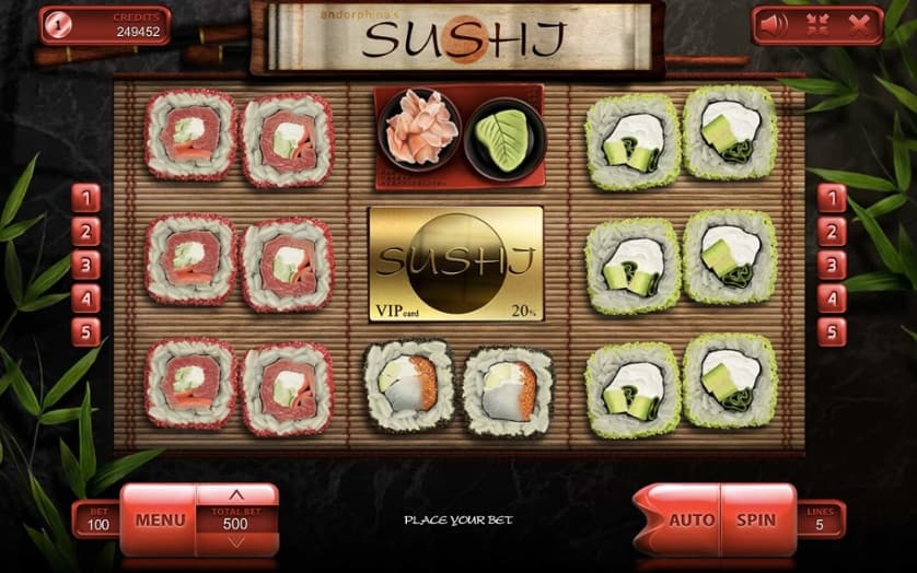 Ingyenes játék Sushi