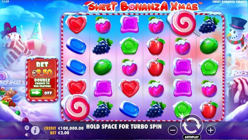 Ingyenes játék Sweet Bonanza Xmas