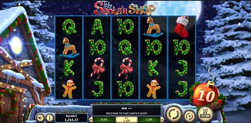 Ingyenes játék Take Santa’s Shop