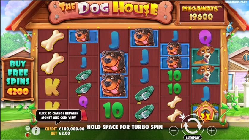 Ingyenes játék The Dog House Megaways