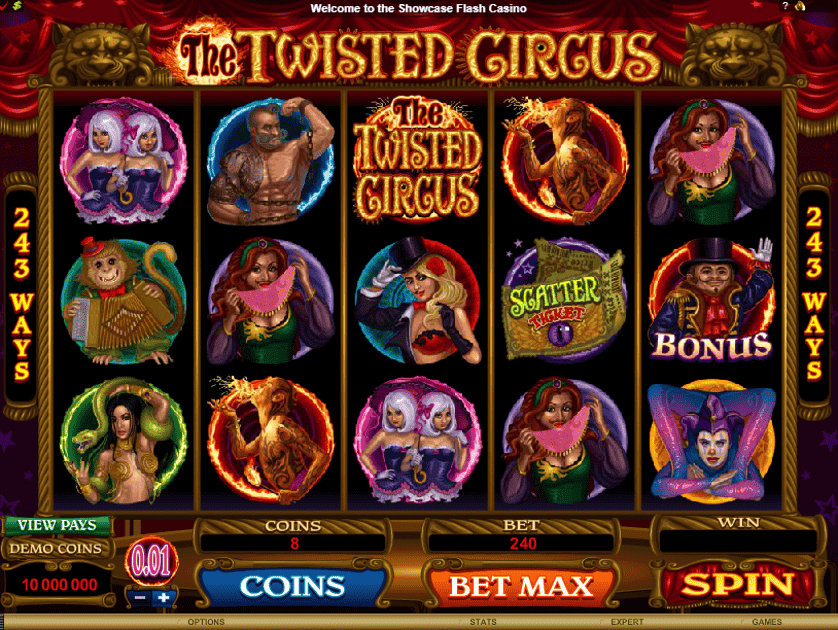 Ingyenes játék The Twisted Circus